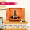仏壇 花鞠2 (はなまり) ナラライト 高さ35cm 仏具セットA 特徴 8