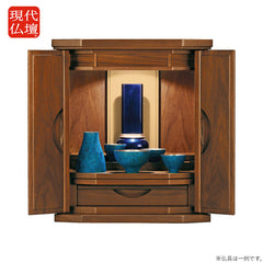 仏壇 ワルツ ウォールナット 高さ42cm