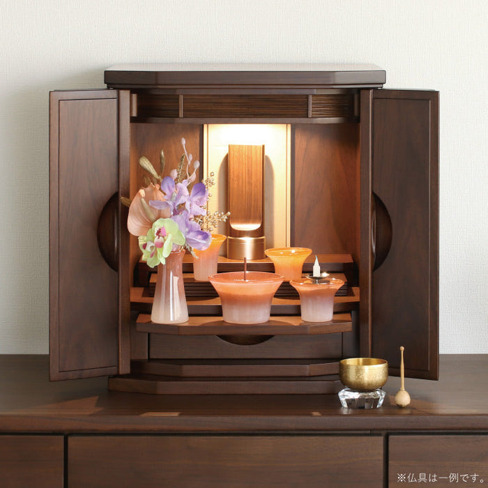 仏壇 ワルツ ウォールナット 高さ42cm
