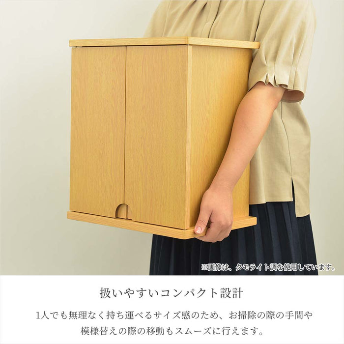 仏壇 レント ウォールナット調 高さ42cm