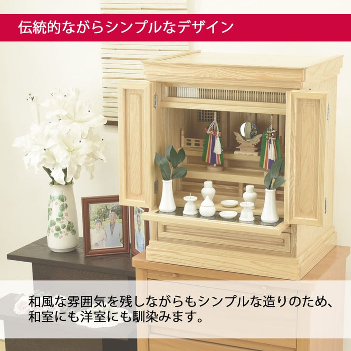 仏壇 神徒壇 栓 H62cm 神具セットA 特徴 3