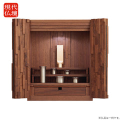 仏壇 渓流2 ウォールナット 高さ60cm