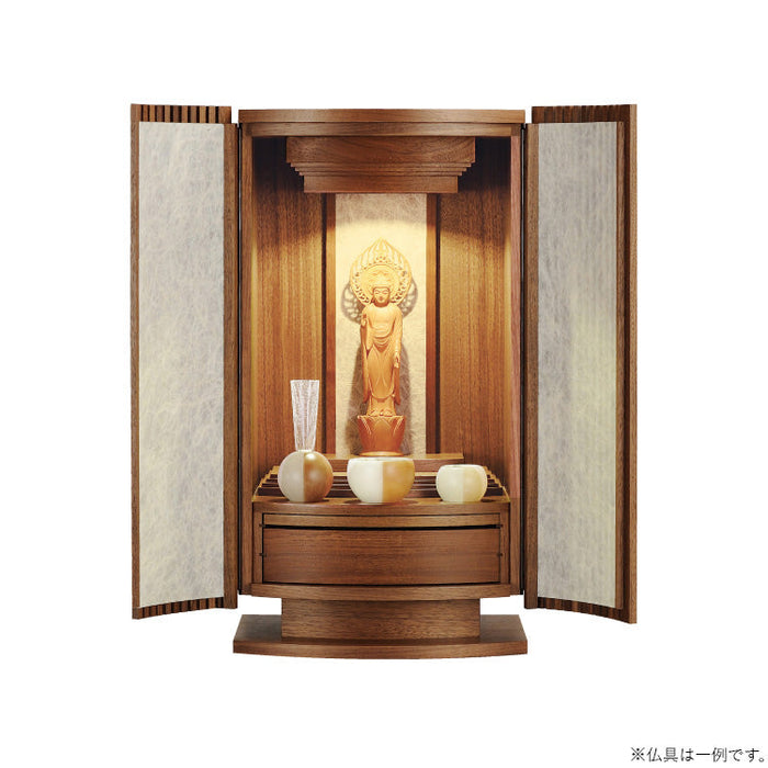 仏壇 アーク ウォールナット 高さ64cm