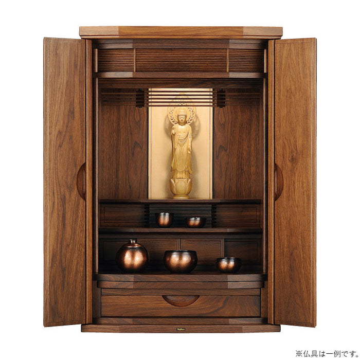 仏壇 ワルツ ウォールナット 高さ84cm