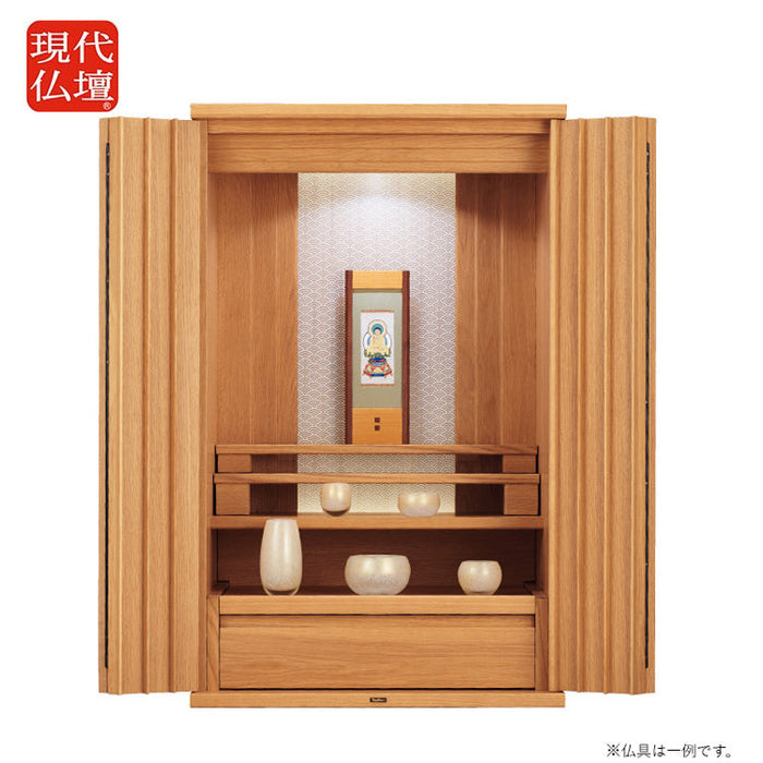現代仏壇 ロンド 青海波 高さ90cm 特徴1