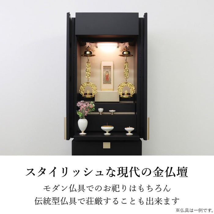 仏壇 黒龍 高さ131cm