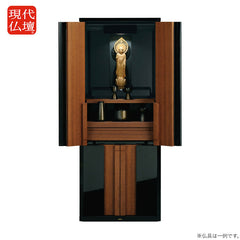 仏壇 エンブレム ブラック 高さ120cm