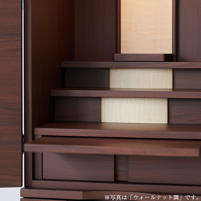 仏壇 【WEB限定】バンディ タモライト調 H120cm 仏具セット 特徴 20