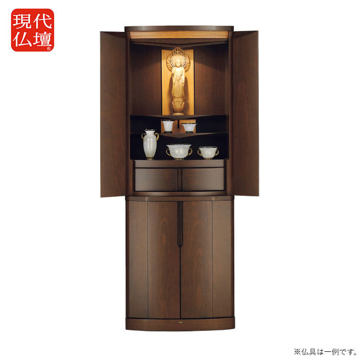 現代仏壇 アナベル ダーク 高さ134cm 特徴1