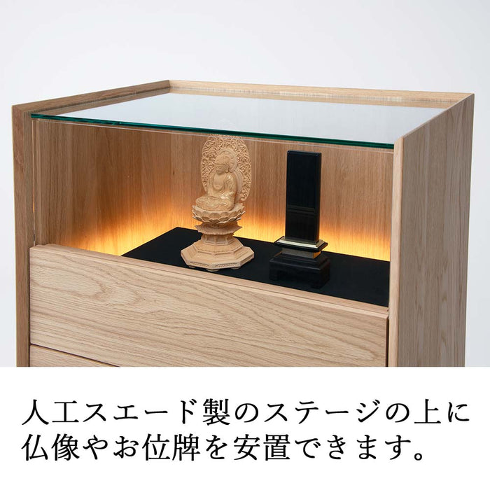 仏壇 WING LUX ナラ 高さ108cm 特徴 5
