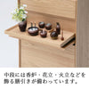 仏壇 WING LUX ナラ 高さ108cm 特徴 11