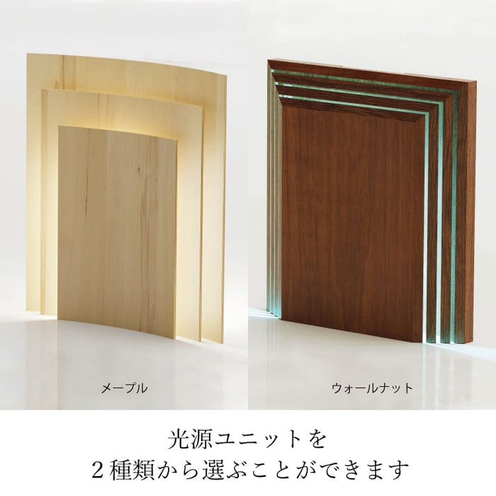 現代仏壇 クレール パドレ ウォールナット 高さ160cm 特徴9