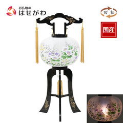 回転 9号 黒蒔絵 芙蓉萩