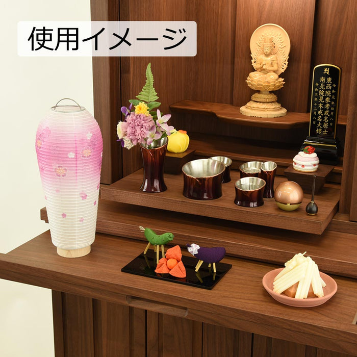 仏具用品　お盆用セット　提灯・経机(供物台) お仏壇のはせがわ 盆用品 お盆 お盆飾り 盆提灯 提灯 盆棚 祭壇