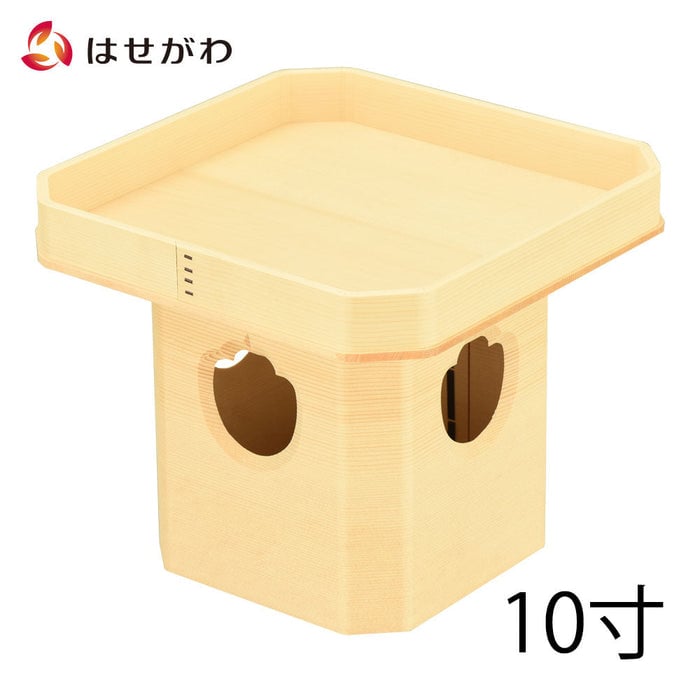神棚 神具 三宝 桧 柾目 10.0寸 特徴 1