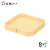 神具 折敷 桧 柾目 8.0寸