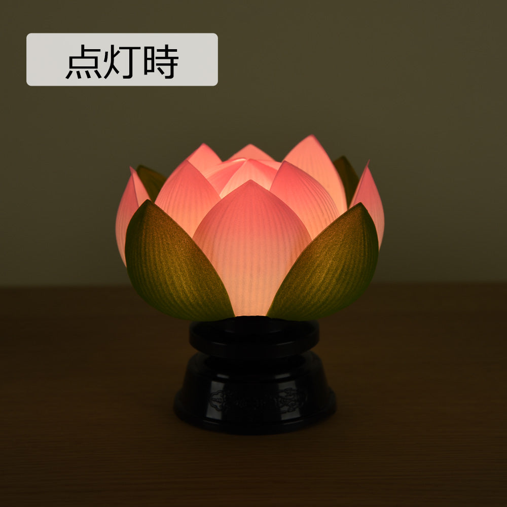 霊前灯 華蓮 ピンク 対 | お仏壇のはせがわ公式通販