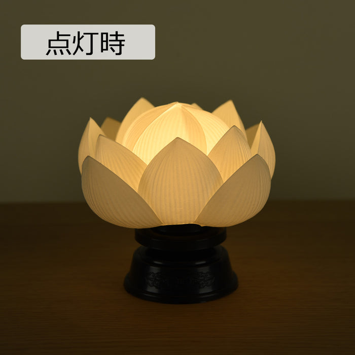 盆提灯 霊前灯 華蓮 総白 対 特徴 3