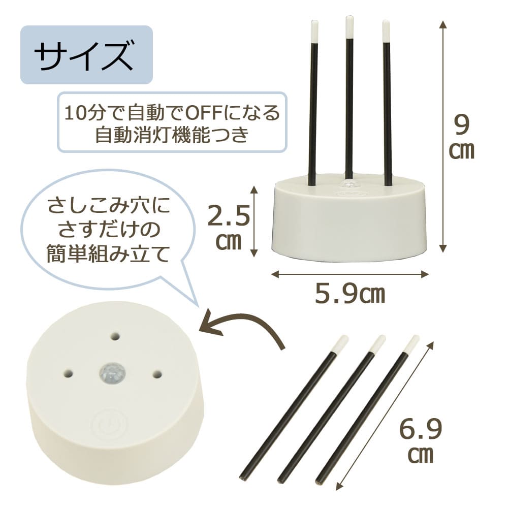 温炎線香 90本 直径8mm 長さ約55mm 温炎線香 90本 直径8mm 長さ約55mm