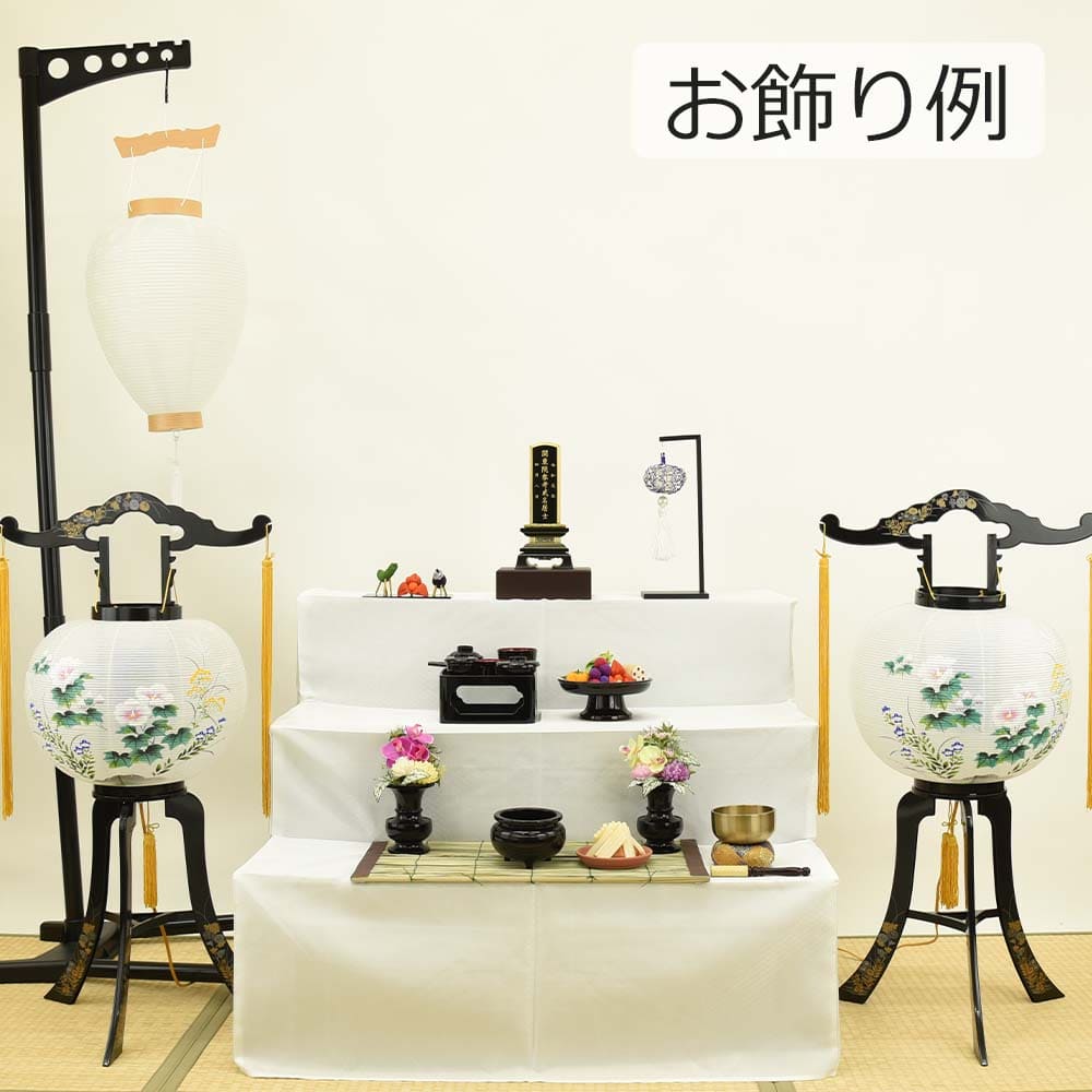 WEB限定】御所 中尺柾紋天 LED電池灯入 | お仏壇のはせがわ公式通販