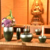 六具足 彩月 抹茶