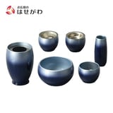 六具足 彩月 藍色