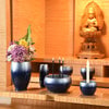 六具足 彩月 藍色