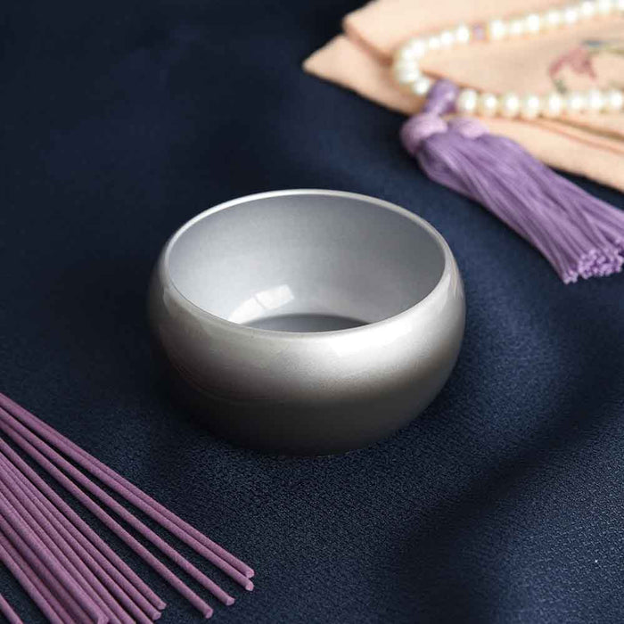 六具足 彩月 墨色