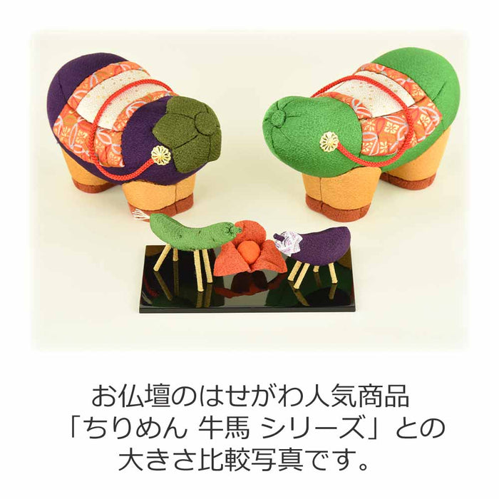 お供え物・お飾り 木目込 牛馬飾り 特徴 9