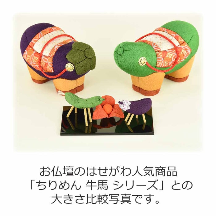 木目込 牛馬飾り