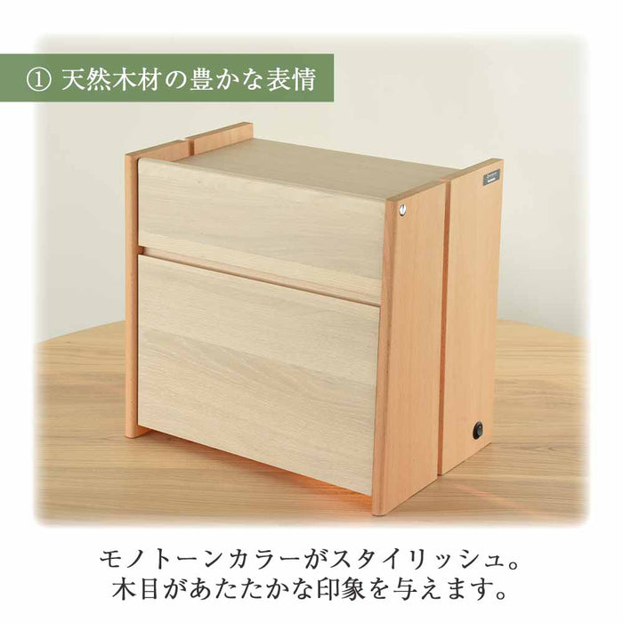 仏壇 HKクラム シアーホワイト 高さ37cm