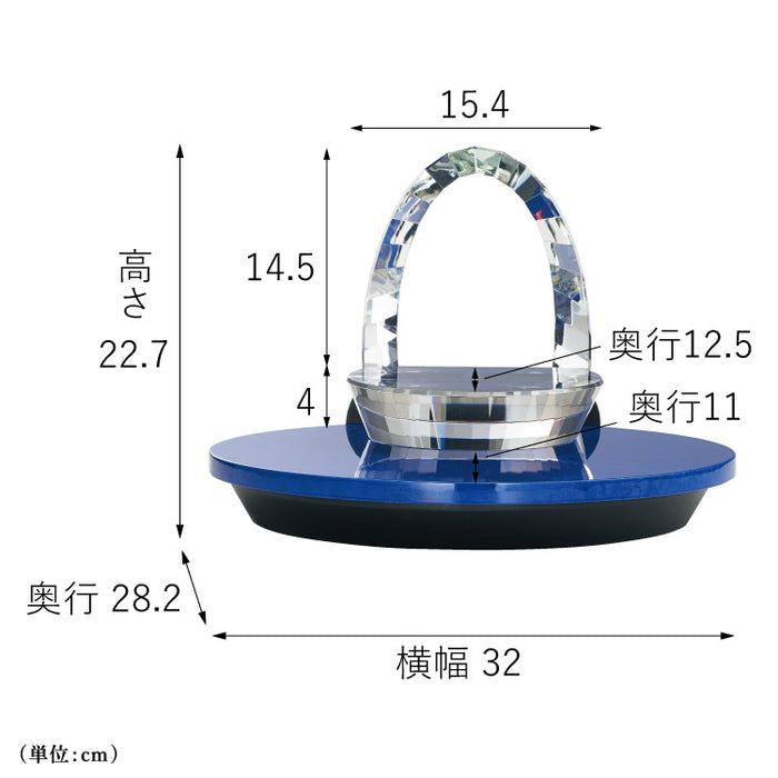 現代仏具 ステージ オペラ 高さ23cm 特徴 2