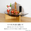 現代仏具 クリスタルステージ ナラ 高さ36cm 特徴 4
