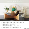 現代仏具 クリスタルステージ ナラ 高さ36cm 特徴 11