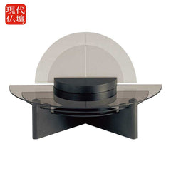 クリスタルステージ ブロンズガラス 高さ36cm