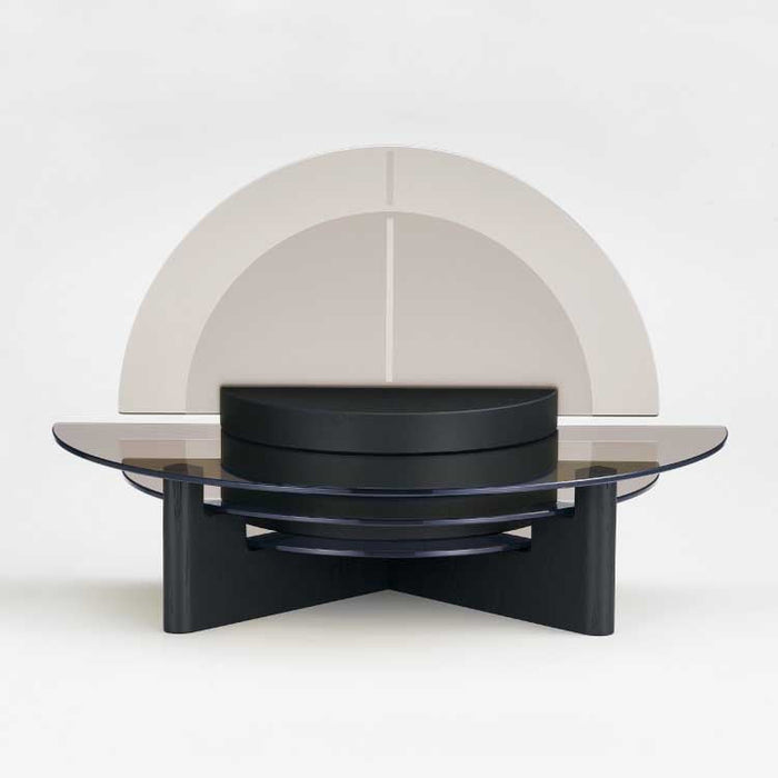 現代仏具 クリスタルステージ ミニ ブロンズガラス 高さ33cm 特徴 6