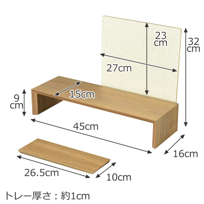 仏壇 tonari ステージ 角型 ウォールナット 特徴5