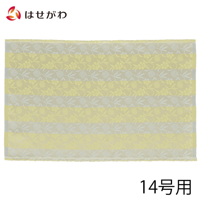 仏具 新名物裂 敷物 大 銀ネズ 笹蔓紋 特徴 1