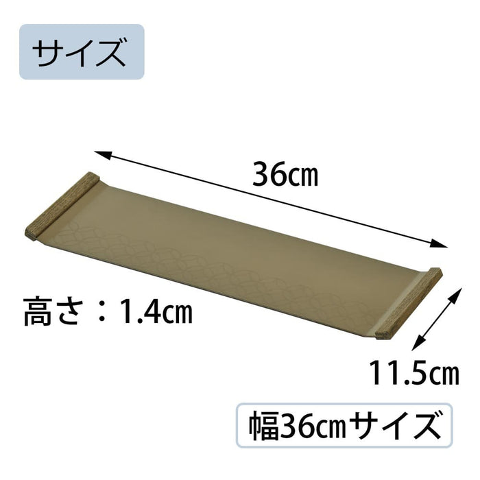 仏具 和盆 桑の実色 七宝柄 W360 特徴 4