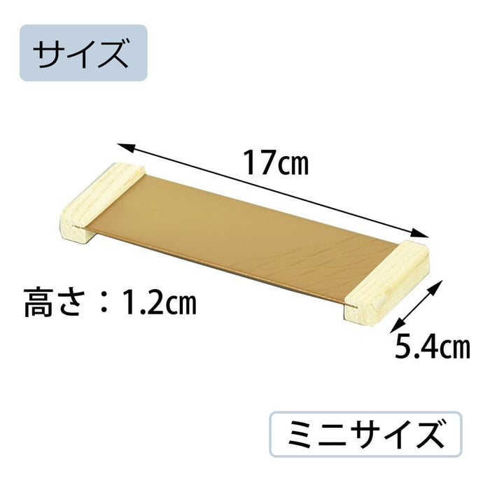 仏具 和盆ミニ 金茶色 立涌柄 W170 特徴 4