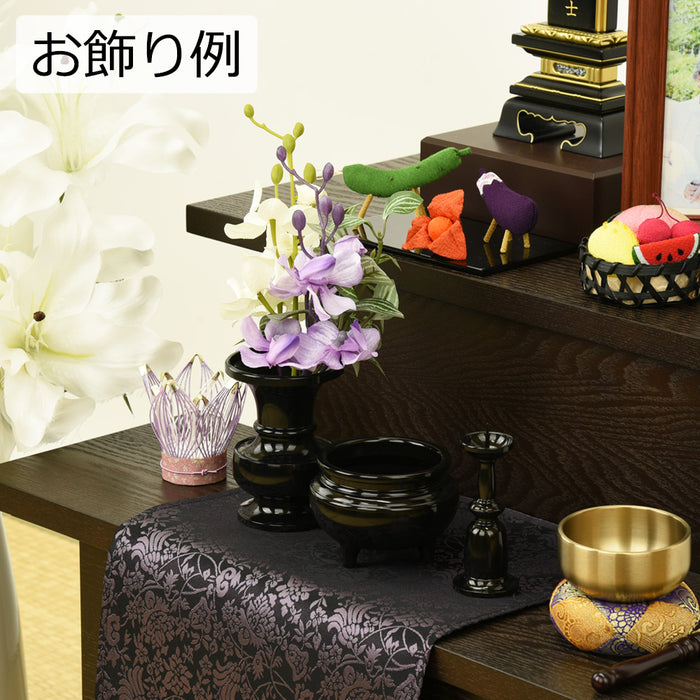 お供え物・お飾り フラワーブーケ モカラ パープル 特徴 3