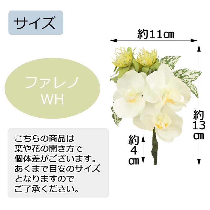 お供え物・お飾り フラワーブーケミニ ファレノ 特徴 3