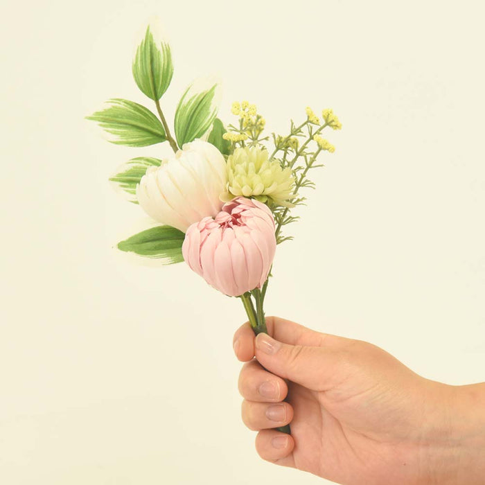 フラワーブーケ グレイスマム ピンク2