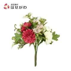 フラワーブーケ 小菊 バーガンディ