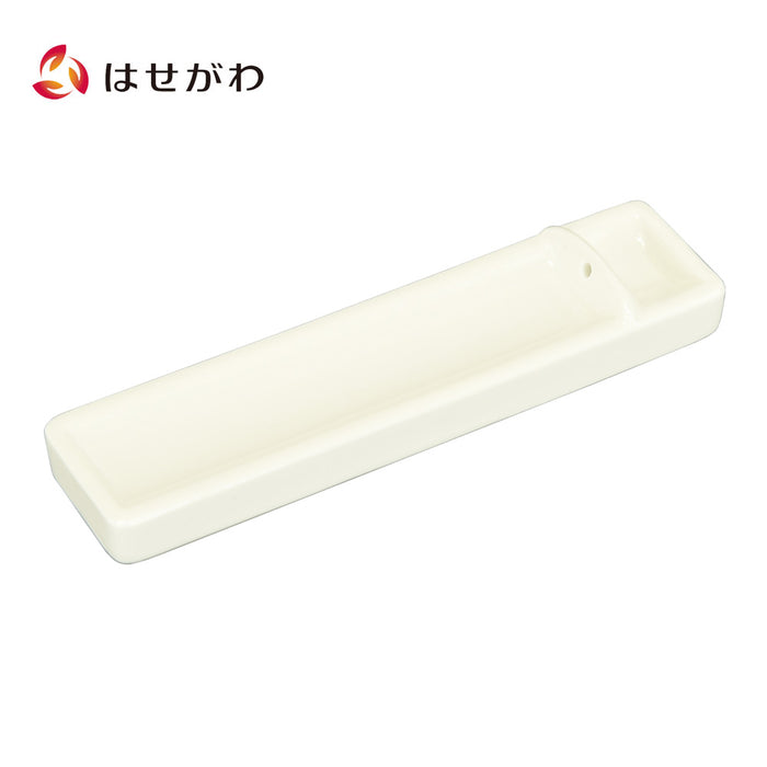 仏具 ロング香皿 乳白 特徴 1