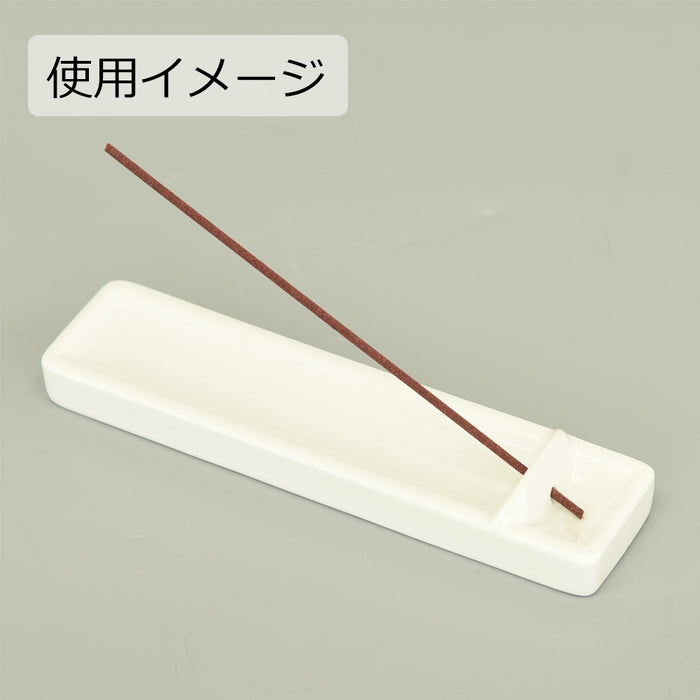 仏具 ロング香皿 乳白 特徴 3
