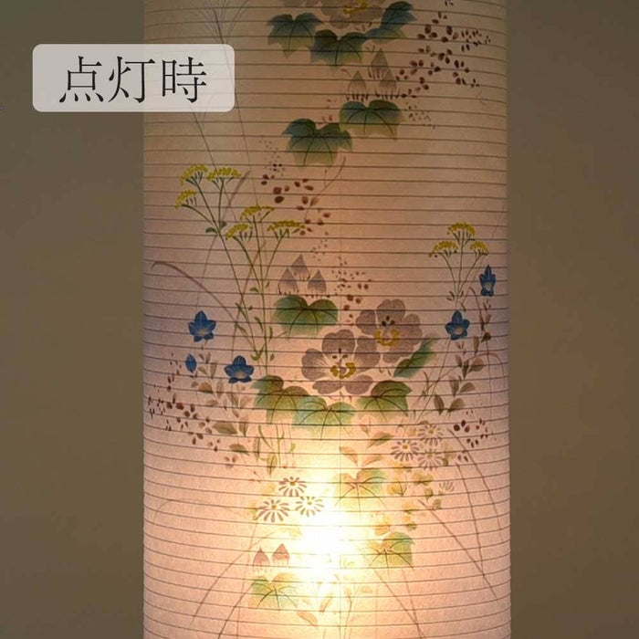 盆提灯 住吉 9番 蒔絵 芙蓉ボカシ 特徴 5