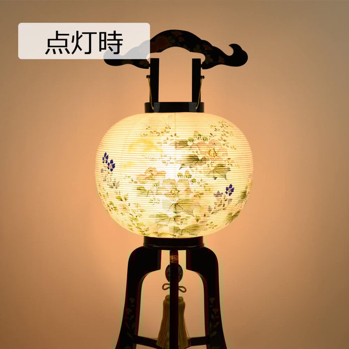 盆提灯 行灯 二重 本金蒔絵 12号 会津塗 特徴 7