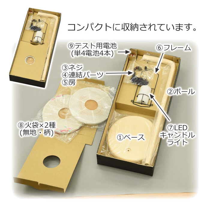 盆提灯 初盆セット 人気商品 3点セット 3-D 特徴 11