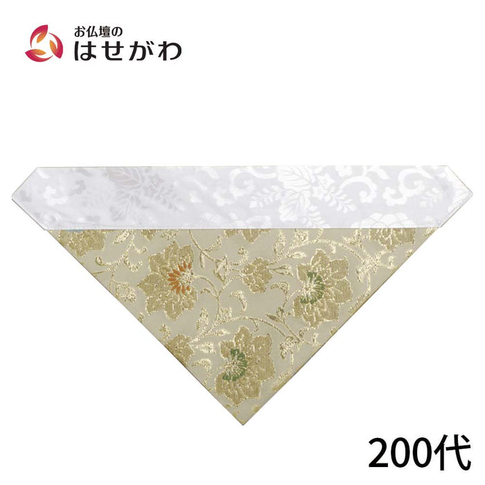打敷 紗 天平唐草 青磁 200代